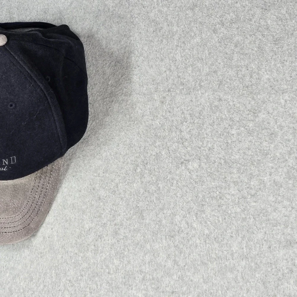 Disneyland Resort Men Baseball Cap OS Navy Curved Buckle Embroidered Strapback